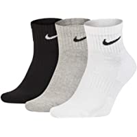 NIKE U Nk Everyday Cush Ankle 3pr Calcetines Hombre